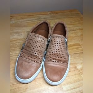 Report Alexa Side Zip Slip On Sneakers